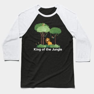 King of the jungle Baseball T-Shirt